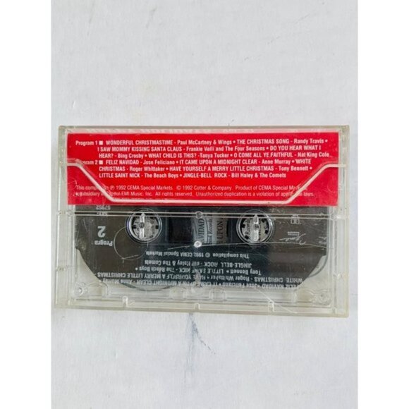 Happy Holidays Songs True Value Music 1992 Christmas - Picture 2 of 5